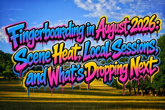 Fingerboarding in August 2026: Scene Heat, Local Sessions, and What’s Dropping Next
