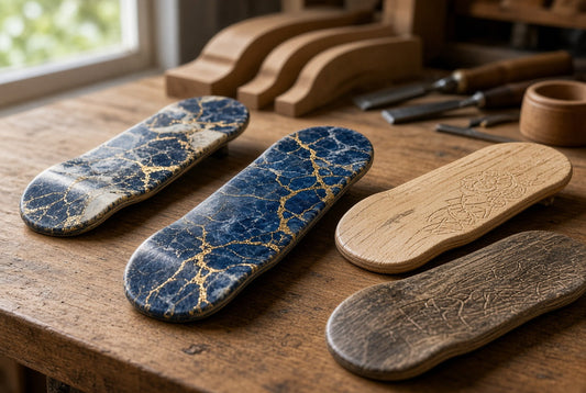 December Fingerboards 5-ply maple fingerboard deck with the S18 shape
