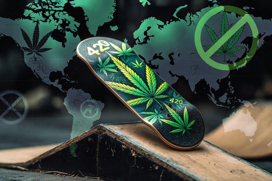 Cannabis-Themed Graphics on Fingerboards: A Groovy Throwback or Tired Cliché? - Saigon Skateboards