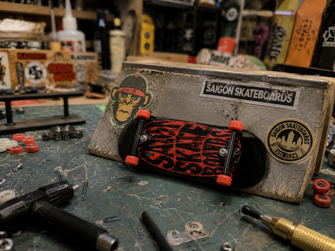 Fingerboard Tuning and Setups: Mastering Your Mini Skateboard Performance | Chỉnh Fingerboard: Tối Ưu Hiệu Suất Ván Mini Của Bạn - Saigon Skateboards