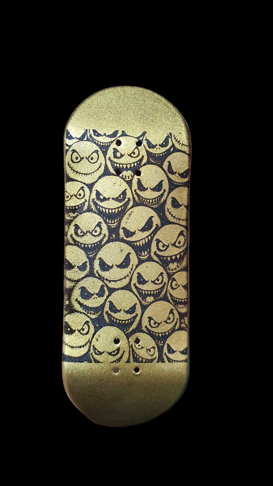 Saigon Skateboards "Gold Face" 33mm Fingerboard Deck