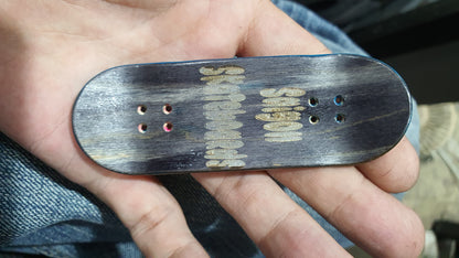 Saigon Skateboards "Gold Face" 33mm Fingerboard Deck