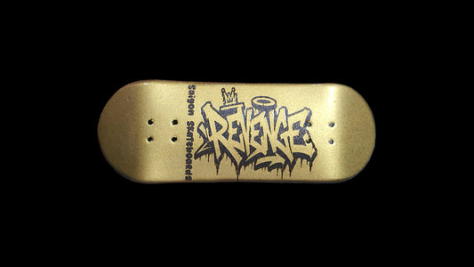 Saigon Skateboards "Gold Revenge" 33mm Fingerboard Deck