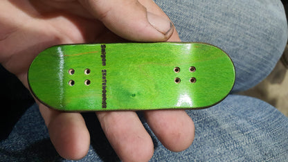 Saigon Skateboards "Gold Face" 33mm Fingerboard Deck
