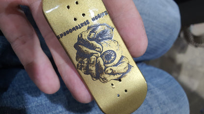 Saigon Skateboards "Gold Face" 33mm Fingerboard Deck