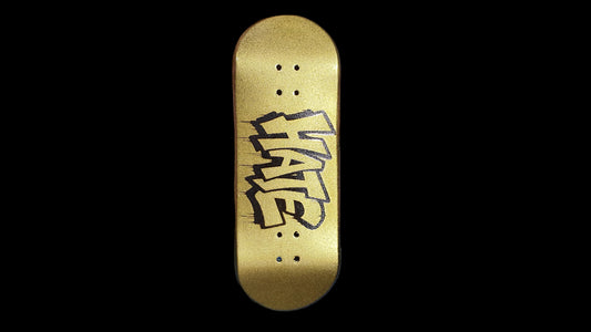 Saigon Skateboards "Gold Hate" 33mm Fingerboard