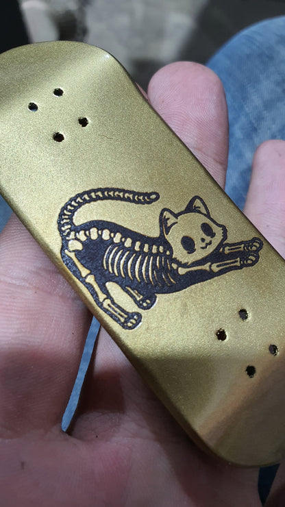 Saigon Skateboards "Cat Bones" 33mm Fingerboard Deck