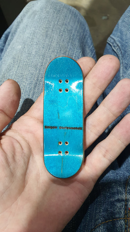 Saigon Skateboards "Dirty Gold" 33mm Fingerboard Deck