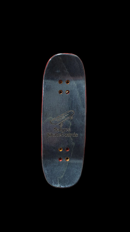 Saigon Skateboards "They don't come in peace" 5-ply 34mm Boxy Canadian Maple Fingerboard