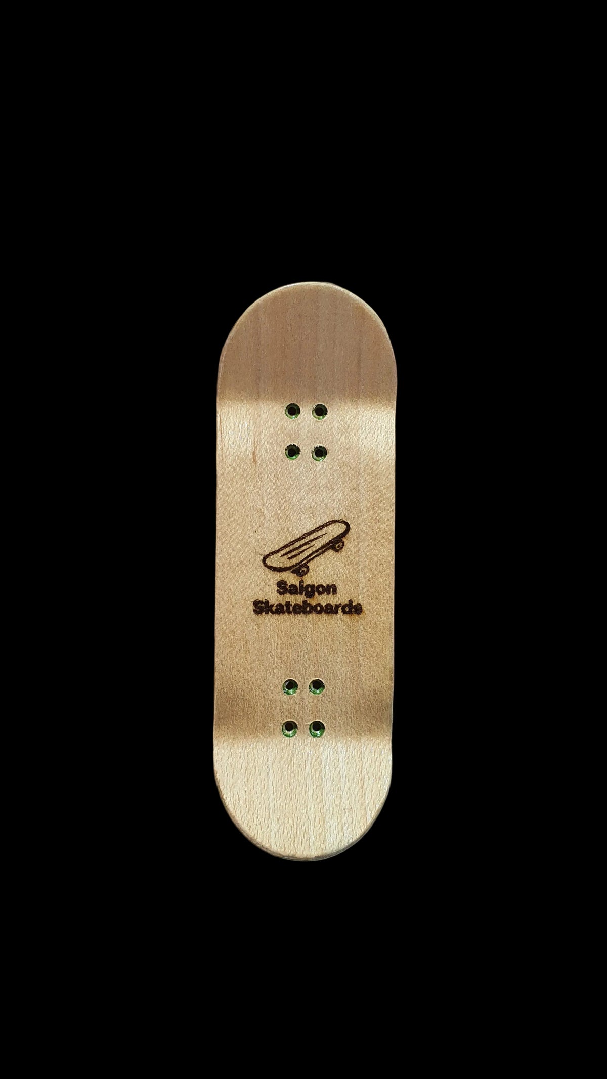 Saigon Skateboards "The Unknown" 5-ply Canadian Maple 34mm Fingerboard Deck