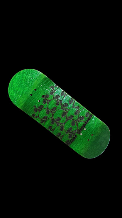 Saigon Skateboards "The Unknown" 5-ply Canadian Maple 34mm Fingerboard Deck