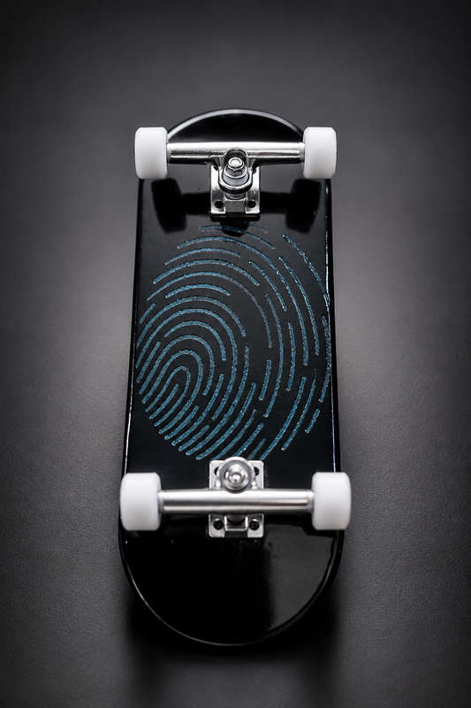 5ply Maple Fingerboard Blank/Set - Fingerprint - Popsicle - 33mm * 96mm - Medium
