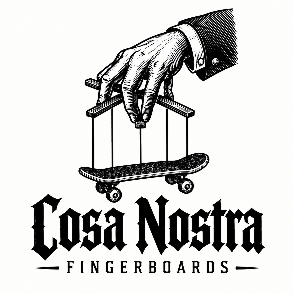 Cosa Nostra Fingerboards logo
