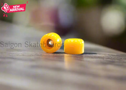 Area 51 Mini Fingerboard Skateboard Wheels Abec-7 Orange Wheel