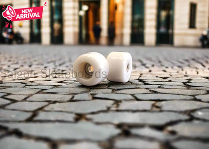 Area 51 Mini Fingerboard Skateboard Wheels Abec-7 White Wheel