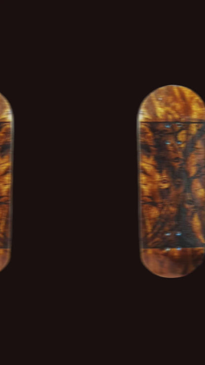 Cosa Nostra Handmade 6-Ply "Screaming Trees" 32mm Burl Fingerboard Deck