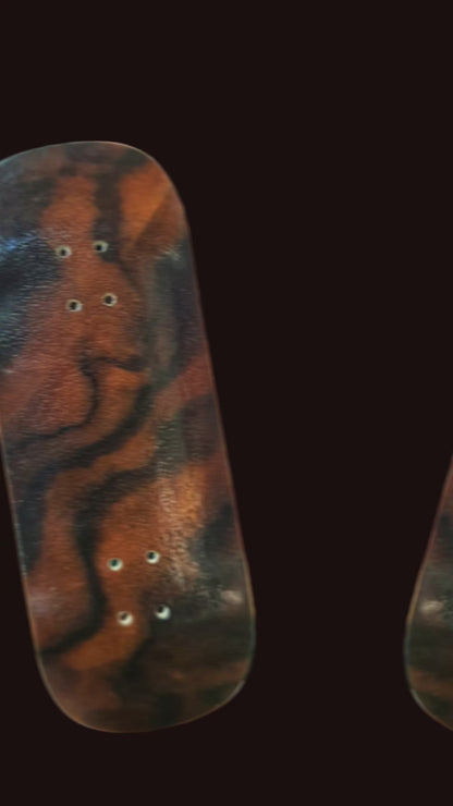 Cosa Nostra Handmade "Brunette" Burl 34mm Fingerboard Deck