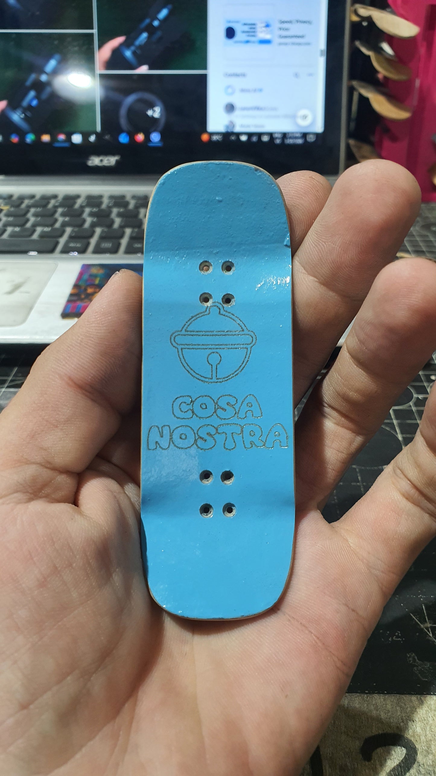 Cosa Nostra - Childhood Heroes 34mm 5-ply Canadian Maple Fingerboard