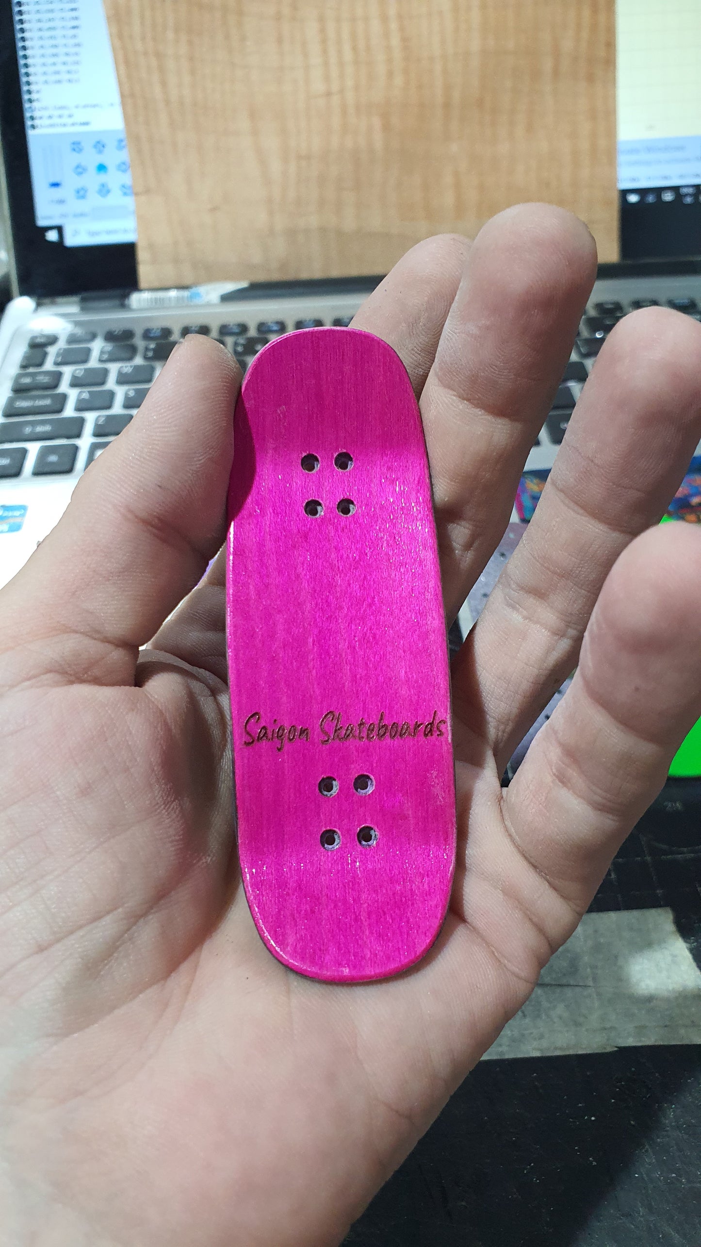 Saigon Skateboards 5-ply Canadian Maple Fingerboard