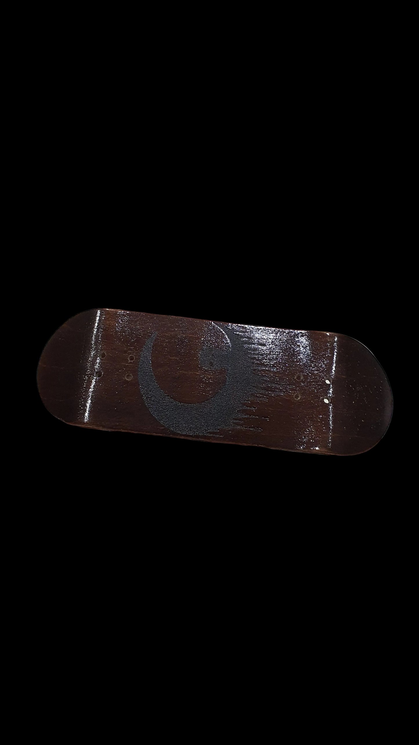 Cosa Nostra "Man in the moon" Professional 32mm Fingerboard Deck