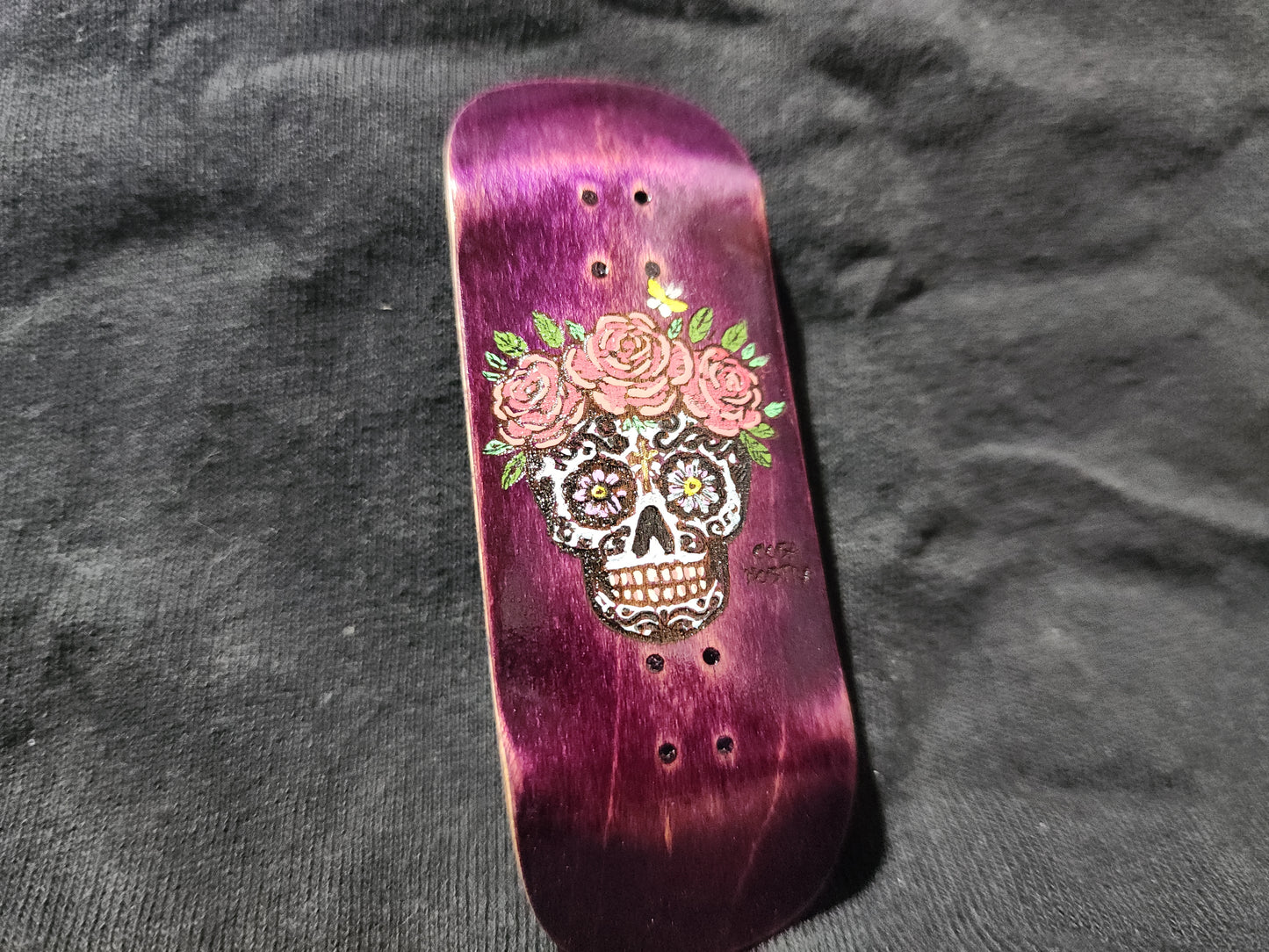 Cosa Nostra FUCT Fingerboard 34mm Handmade split-ply