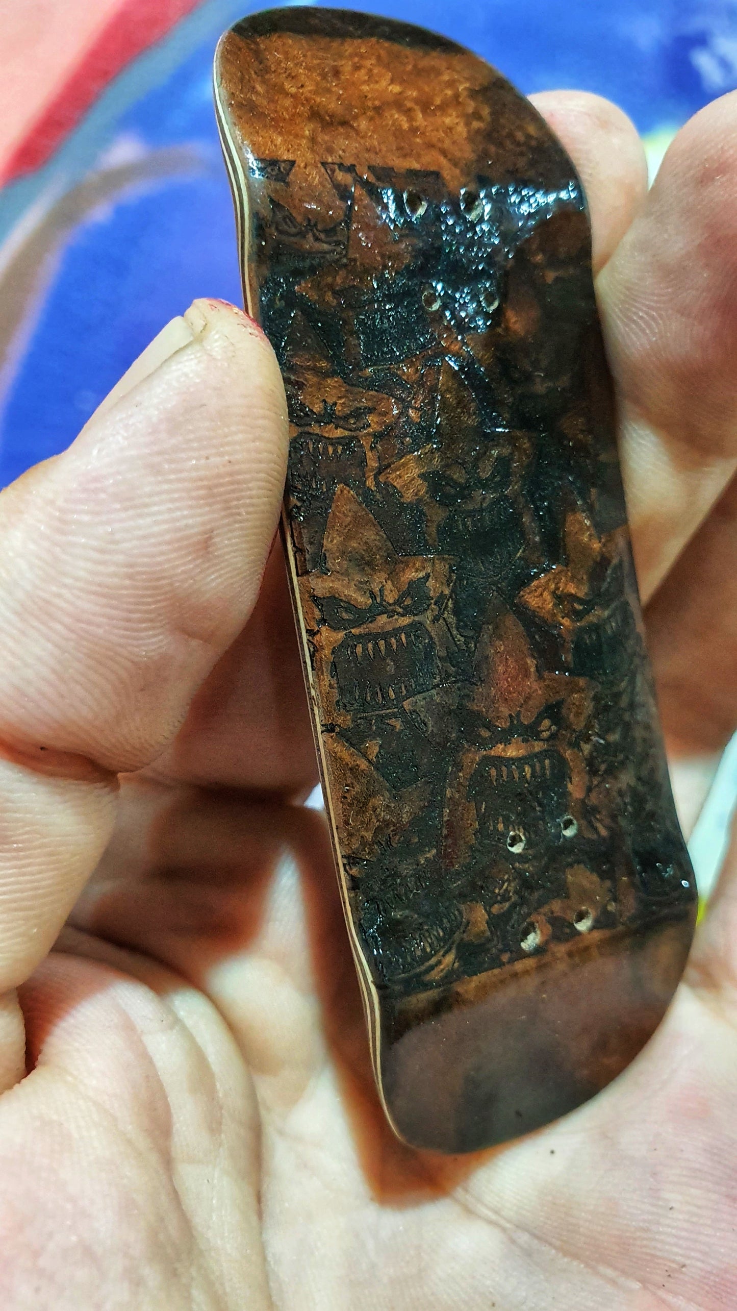 Cosa Nostra "Stars" Handmade 34mm Fingerboard. NFC enabled.