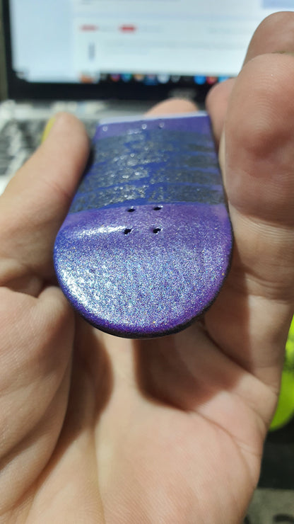 Saigon Skateboards 5-ply Canadian Maple Fingerboard 33mmx97mm Popsicle "Graff Wall"