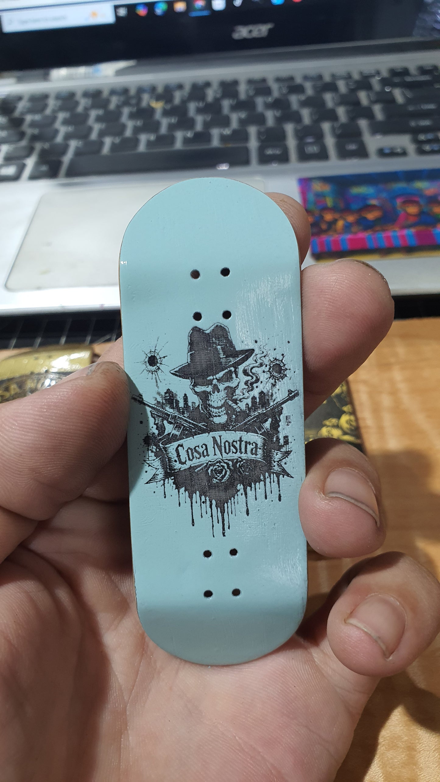 Cosa Nostra - Sure Shot 32mm 5-ply White Oak & maple fingerboard