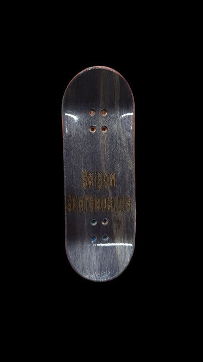Saigon Skateboards "Ghoul" 33.3mm Wooden Fingerboard Deck