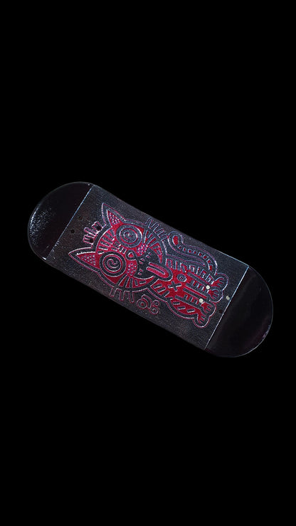 Saigon Skateboards " Meow" 33.3mm Fingerboard Deck