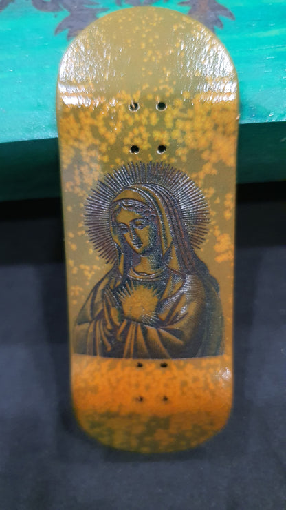 Saigon Skateboards "Rust" 34mm Fingerboard Deck