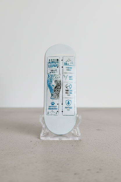 Rare Animal Fingerboard - Amur Leopard - 33mm * 96mm - Popsicle - Medium