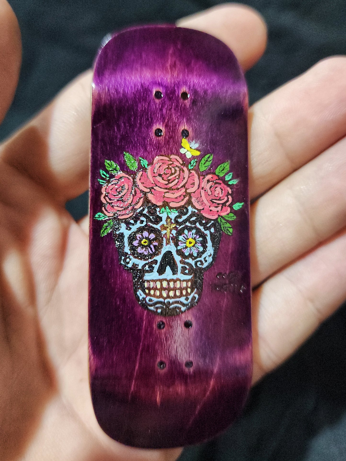Cosa Nostra FUCT Fingerboard 34mm Handmade split-ply