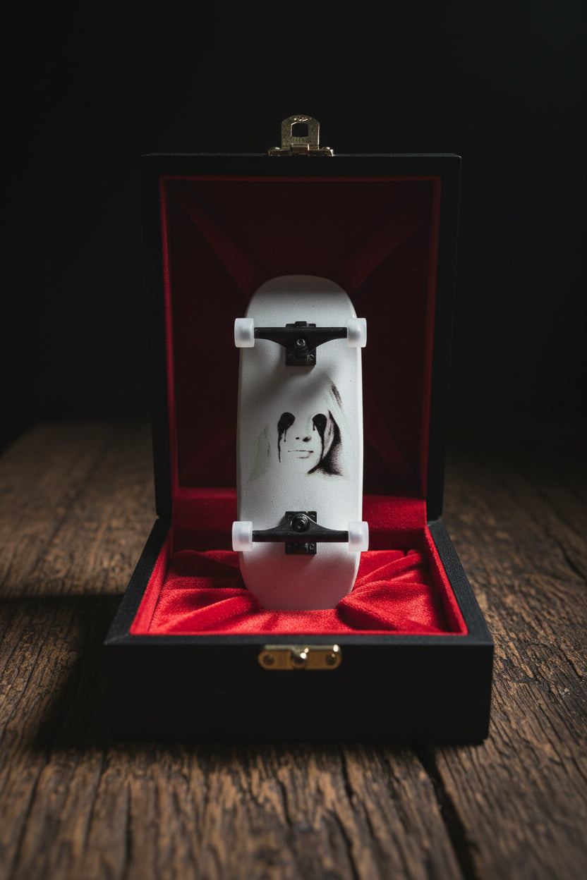 Nurse With Wound 5-ply Canadian Maple 34mm Popsicle Shape Complete Fingerboard | Saigon Skateboards