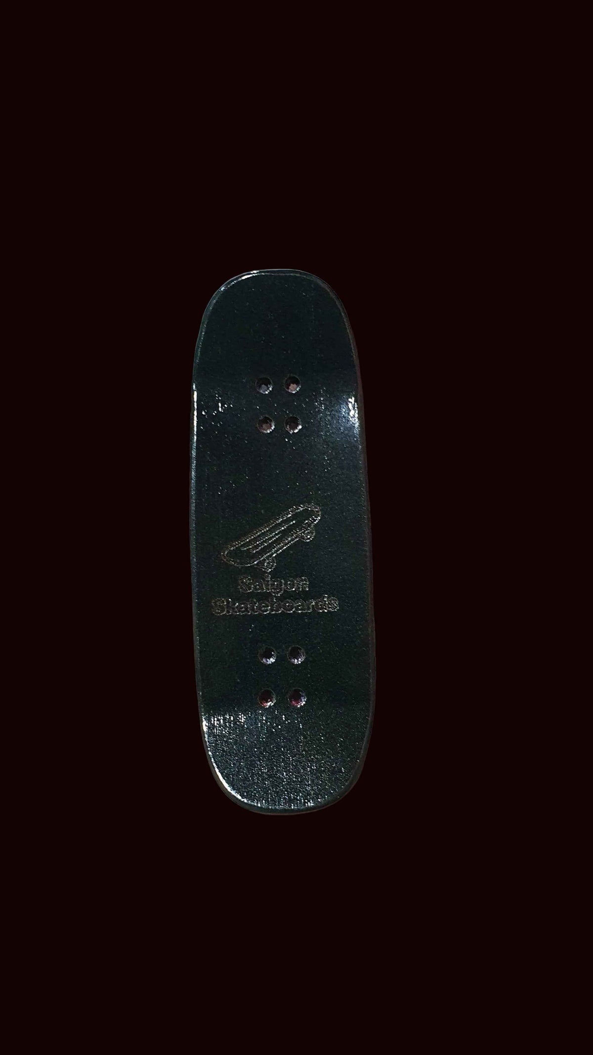 Experience Precision with the Saigon Skateboards Negative Monkey 34mm Fingerboard Deck