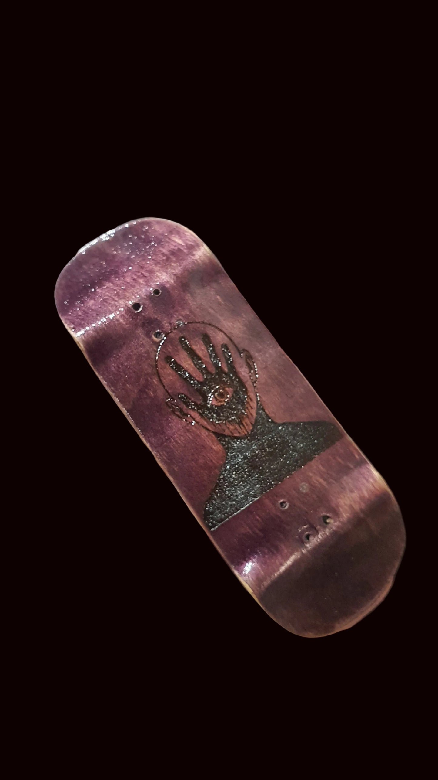 Cosa Nostra "Silence" 34mm Fingerboard Deck