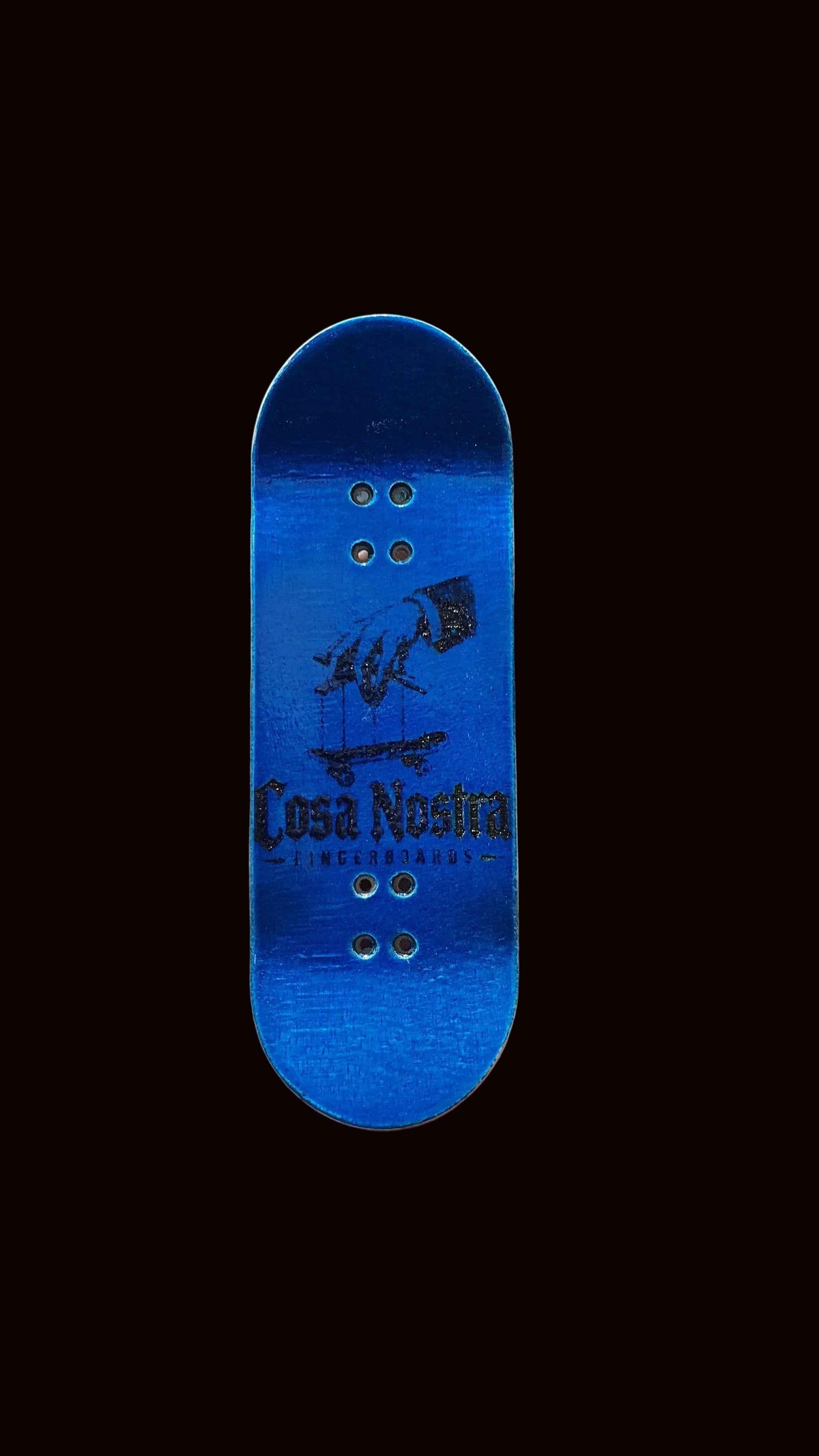 Cosa Nostra "Burl Logo" 5-ply Canadian Maple 34mm & 32mm Fingerboard Deck
