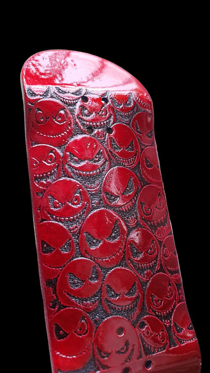 Cosa Nostra Handmade Custom "Faces" 32mm Fingerboard Deck