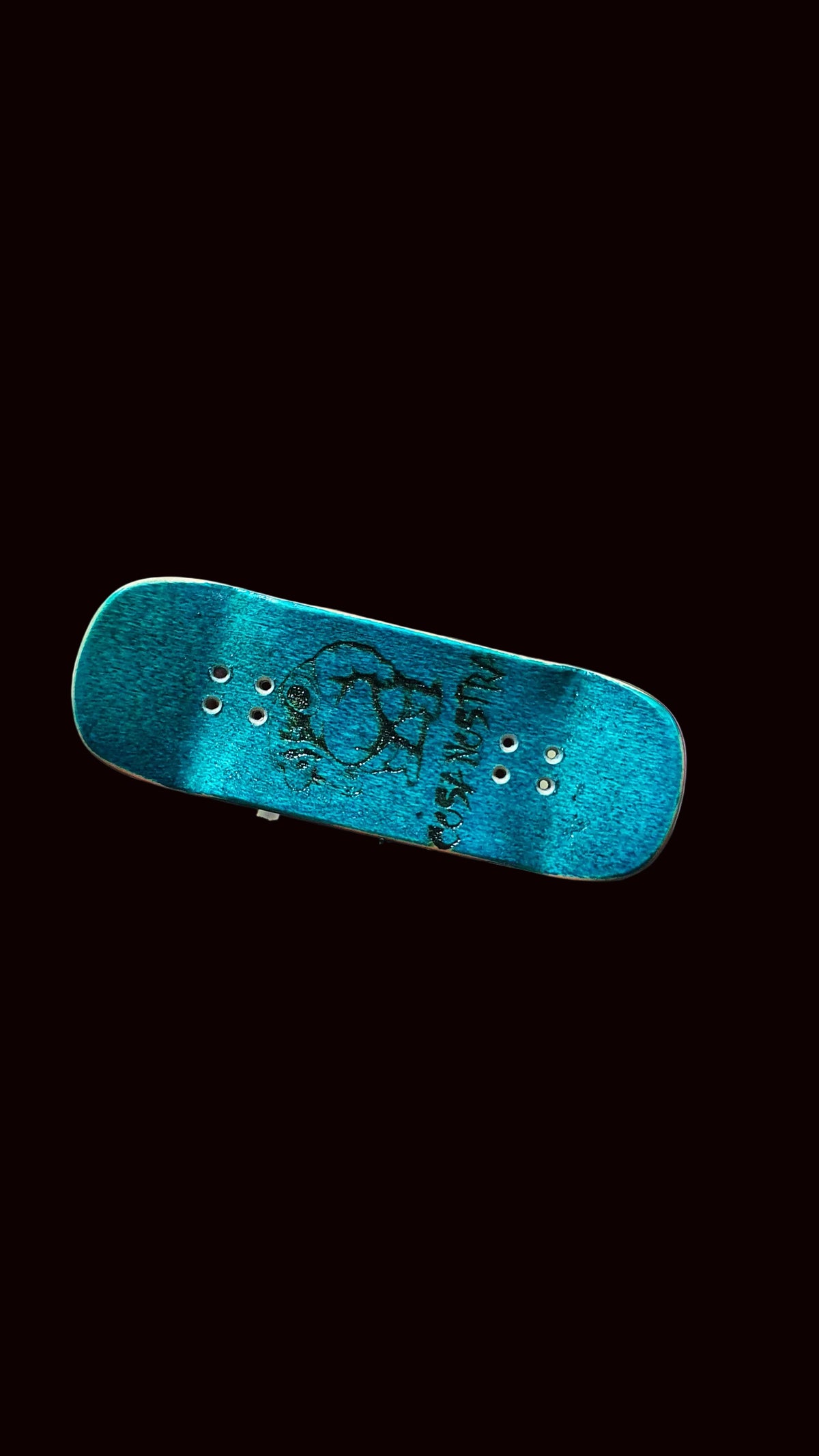 Cosa Nostra Handmade 6-Ply "Burl Tiger" 34mm Fingerboard Deck - Saigon Skateboards