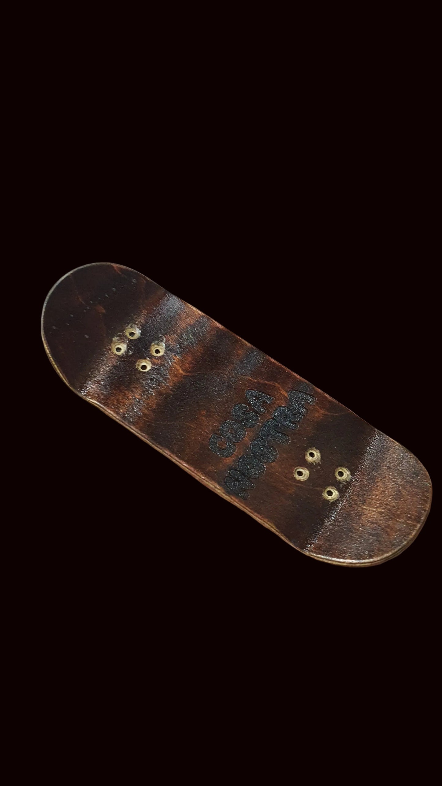Cosa Nostra "Stranger" custom 34mm Fingerboard Deck
