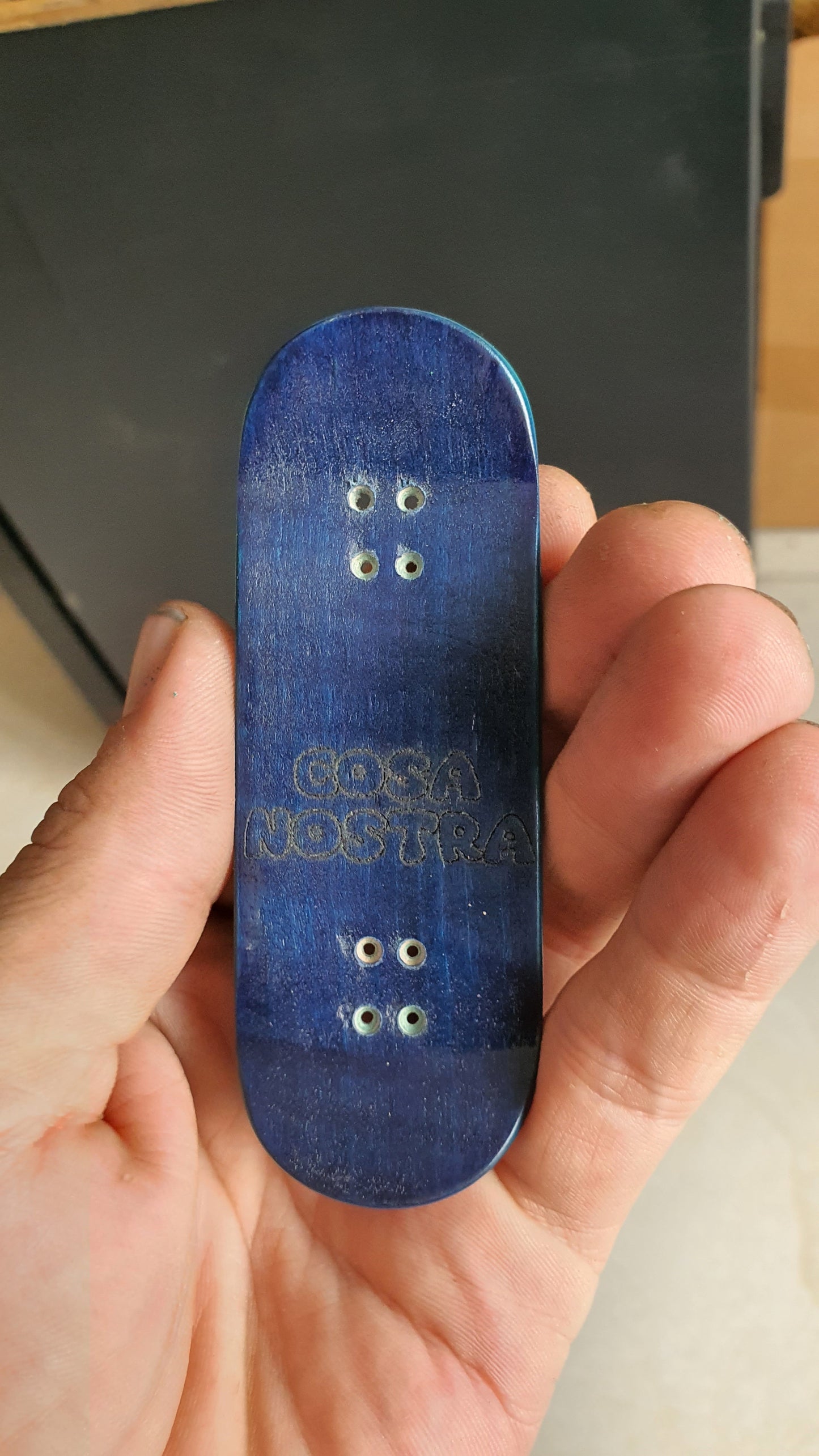 Cosa Nostra 34mmx96mm 5-ply Canadian Maple & Spalted Maple Fingerboard Popsicle Shape