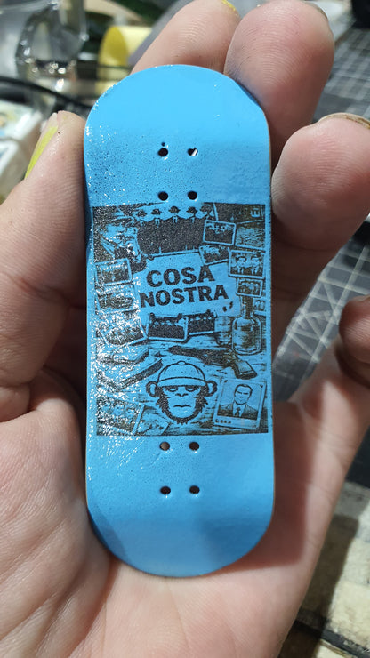 Saigon Skateboards 5-ply Canadian Maple Fingerboard 32mmx98mm Popsicle Shape