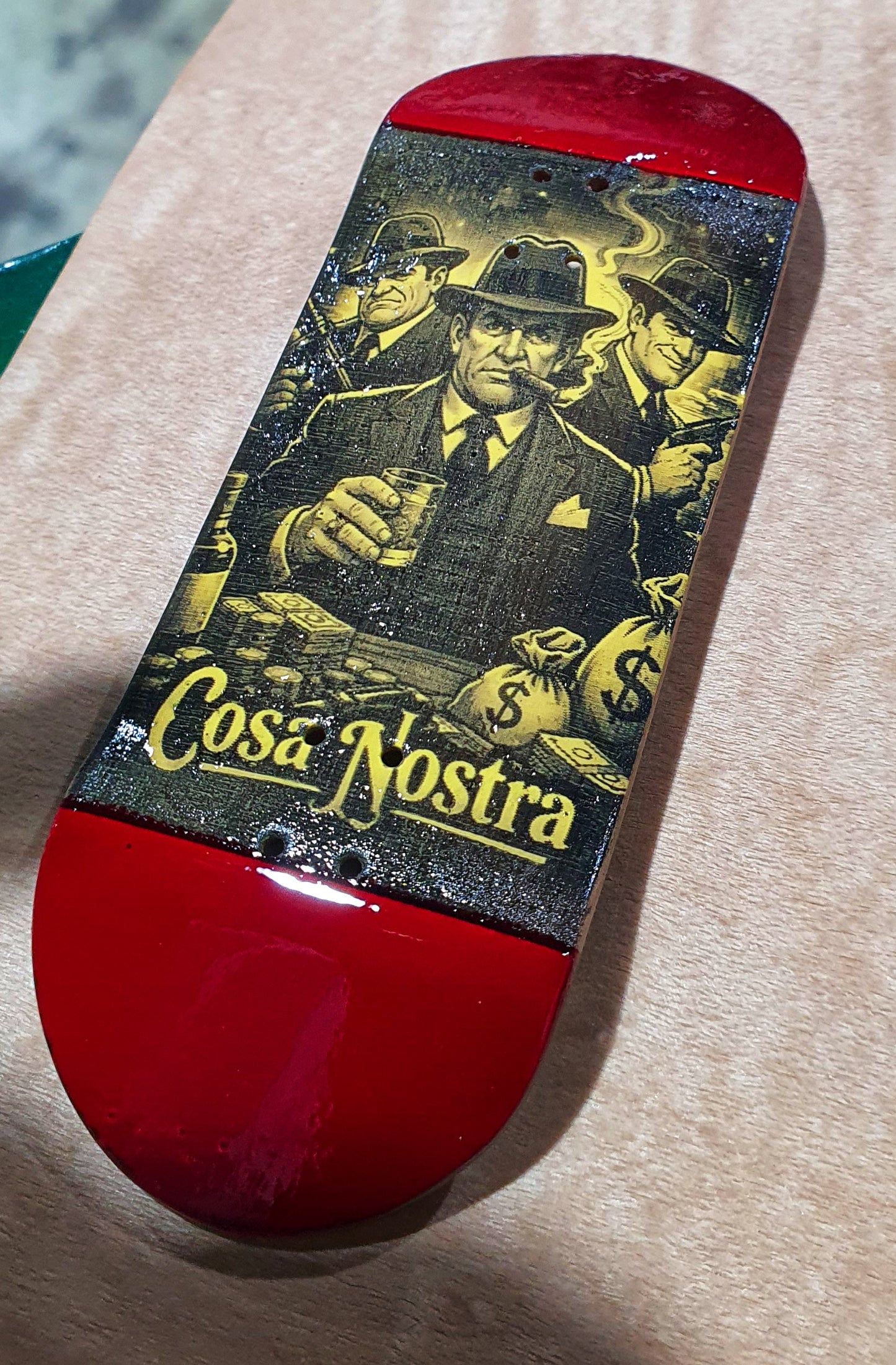Cosa Nostra 5-ply White Oak & Maple 34mmx98mm