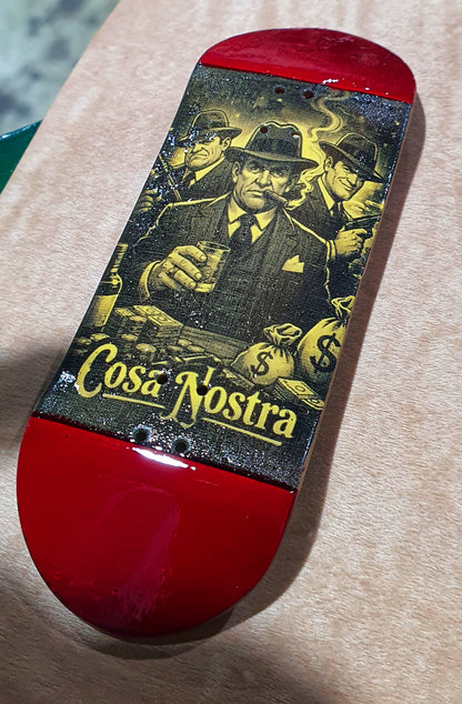 Cosa Nostra 5-ply White Oak & Maple 34mmx98mm