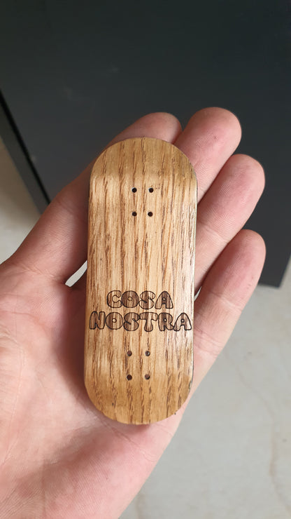 Cosa Nostra 34mmx98mm 5-ply Canadian Maple & White Oak fingerboard popsicle shape