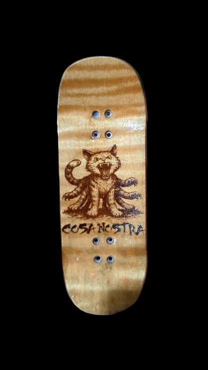 Cosa Nostra Handmade "Relic 55" 34mm Fingerboard Deck