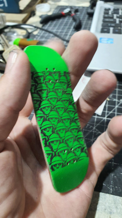 Saigon Skateboards 5-ply Canadian Maple Fingerboard "Monkey Madness"