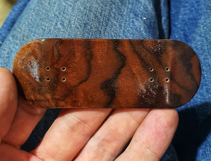 Cosa Nostra Handmade 7-ply Canadian Maple,Ebony and Burl Fingerboard. 34mmx98mm Popsicle shape