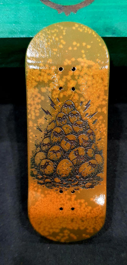 Saigon Skateboards "Rust" 34mm Fingerboard Deck