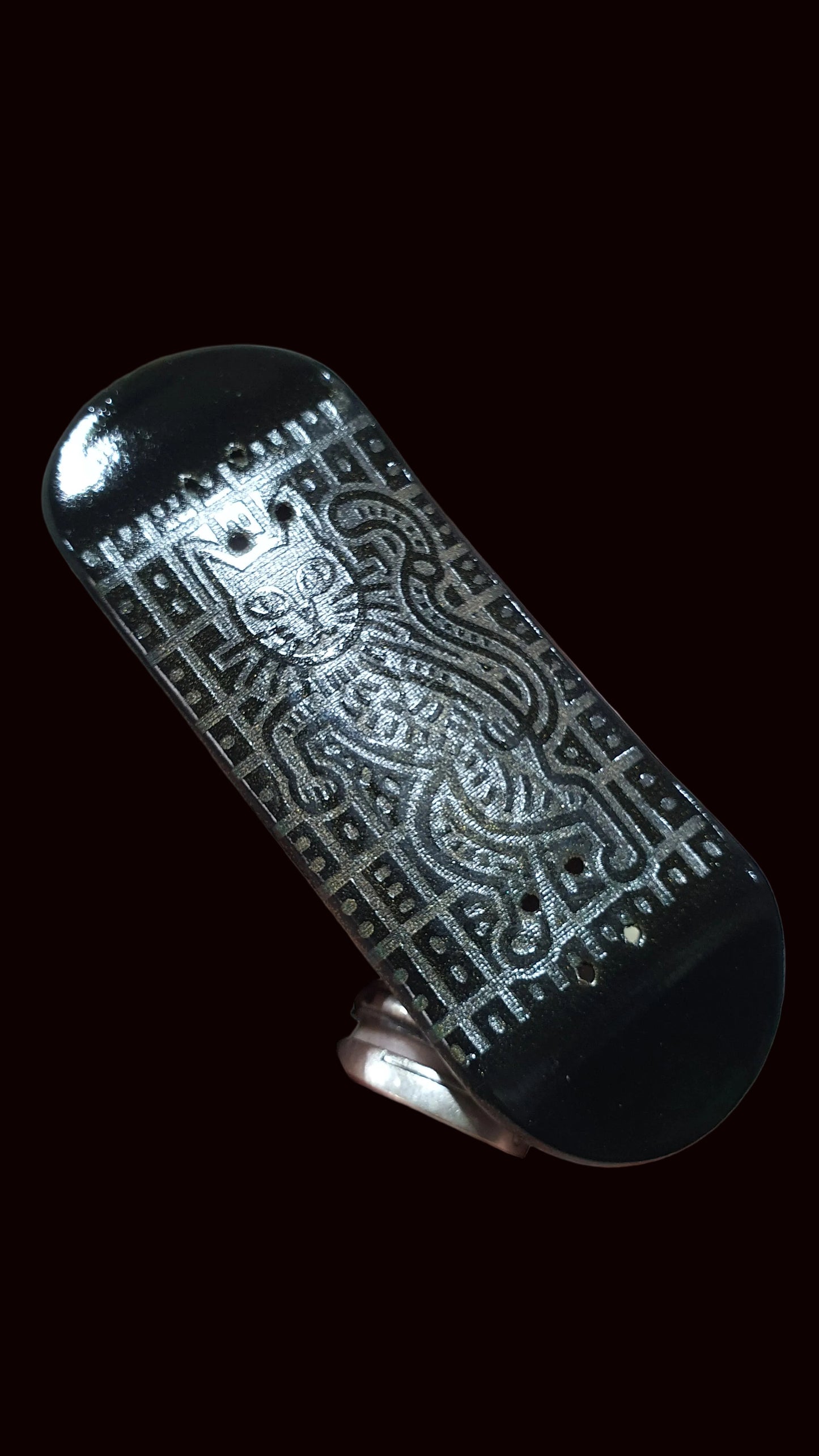 Saigon Skateboards "Cat" 33.3mm Fingerboard Deck